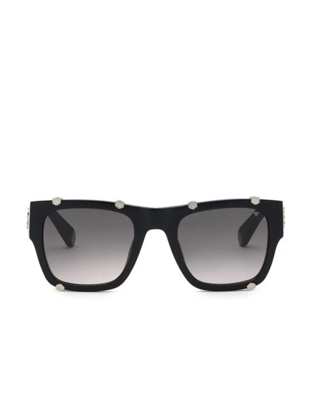 New Philipp Plein Square Gothic Plein Icon Square Sunglasses SPP042W